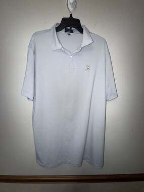 Dunhill Links Performance Striped Golf Polo Shirt